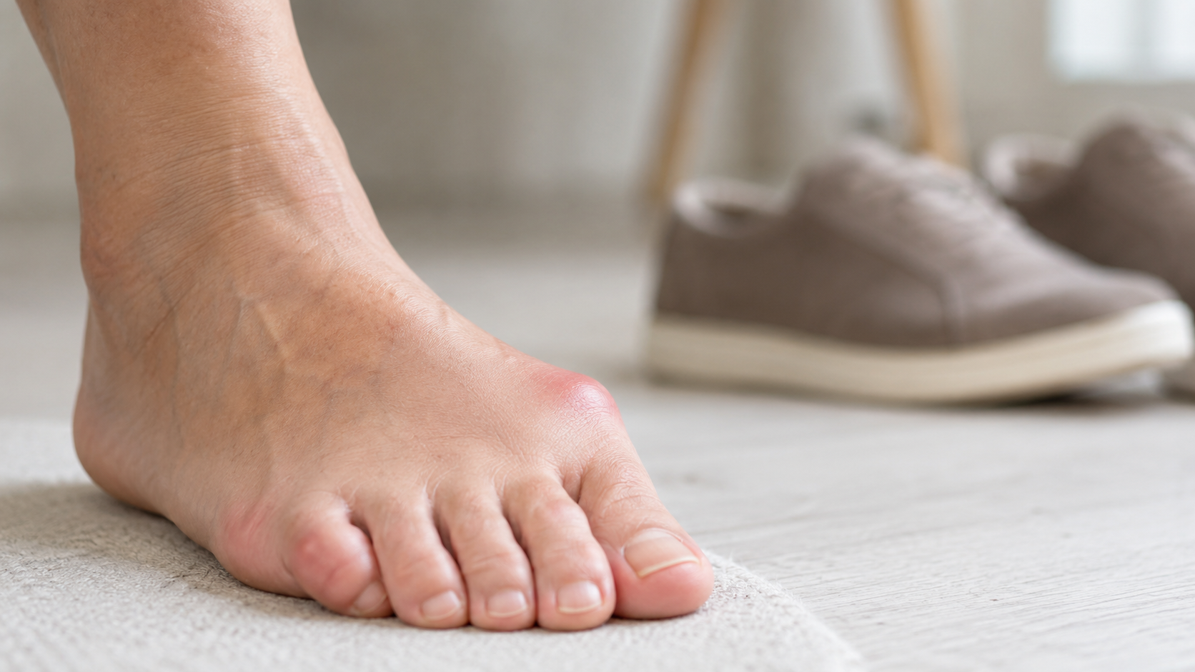 Ratgeberbild zu Fußproblemen wie Hammerzehen und Hallux valgus